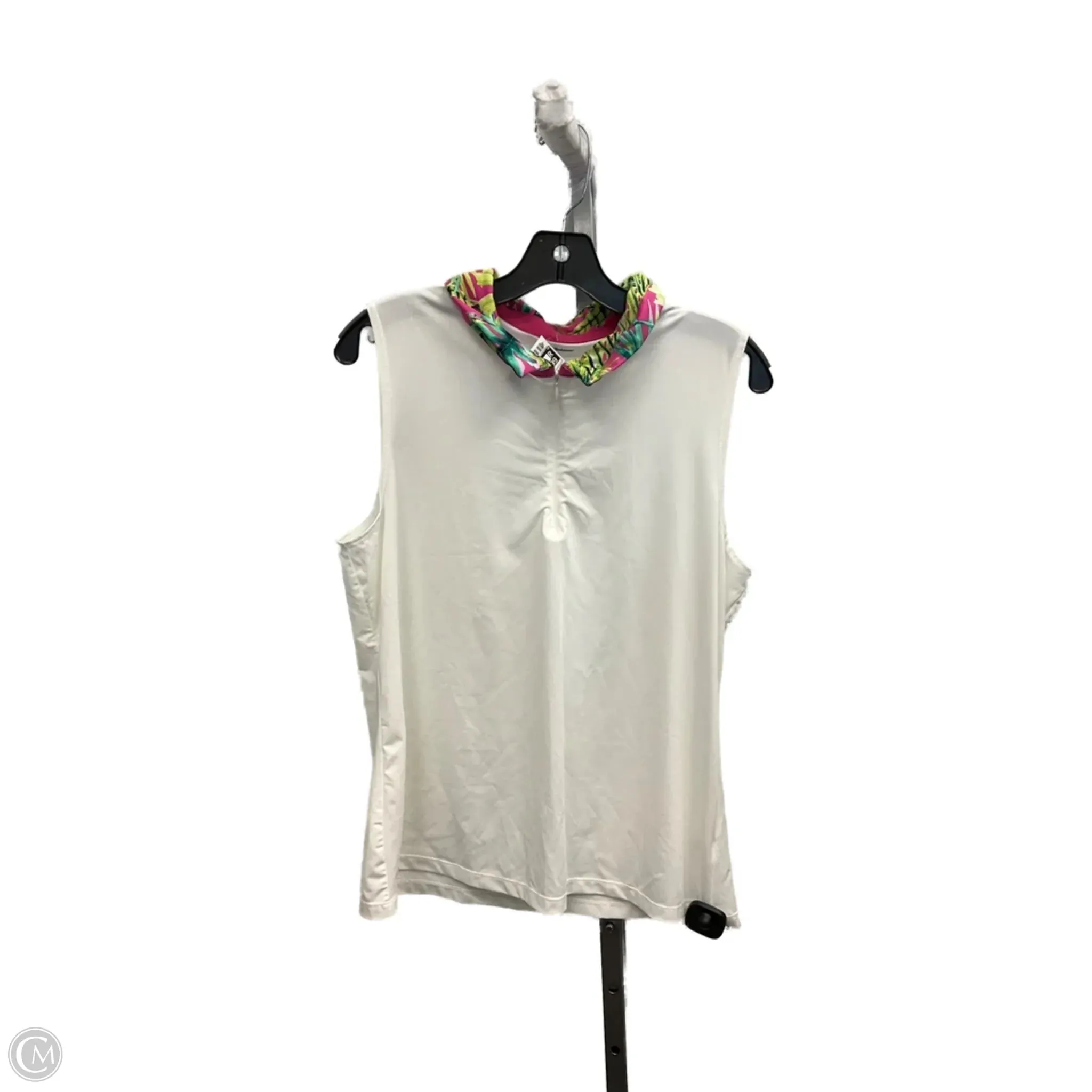 Athletic Top Short Sleeve By Tommy Bahama In White, Size: Xl ThermalRegulating Layer FlexibleJointConstruction