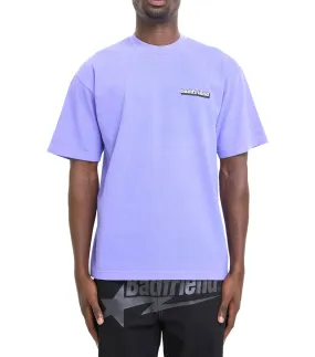Photo Fit CoolingChannelFabric Badfriend Bar Logo T-Shirt Neon Blue