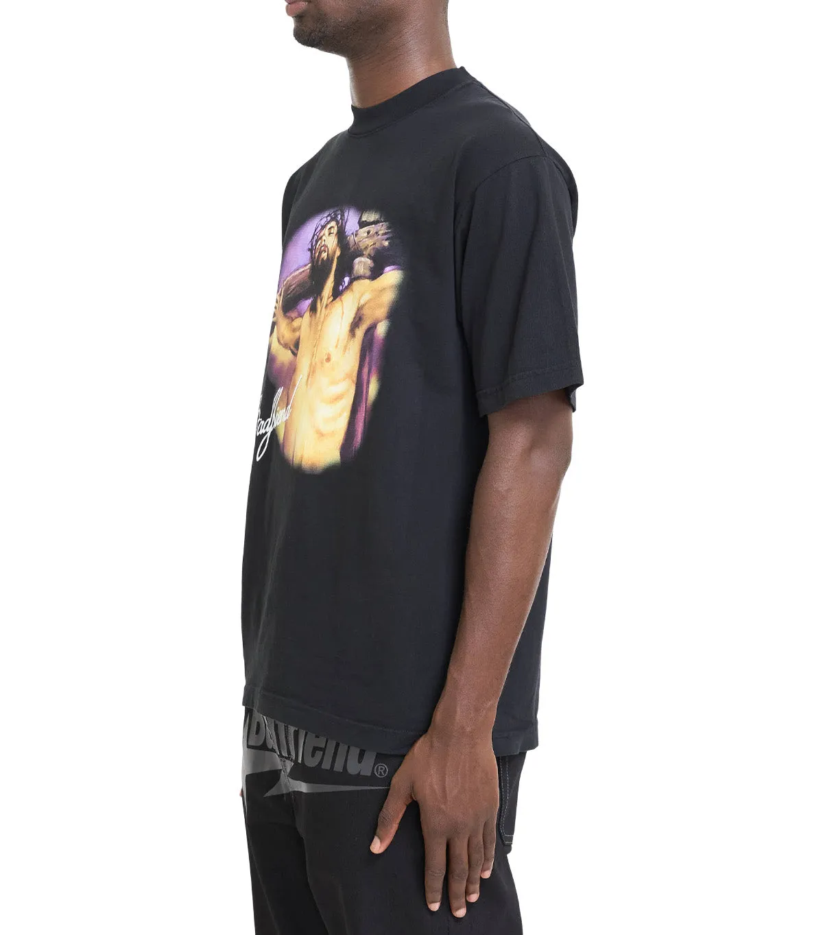 Badfriend Jesus T-Shirt Black Tailored Fit Soft Lining