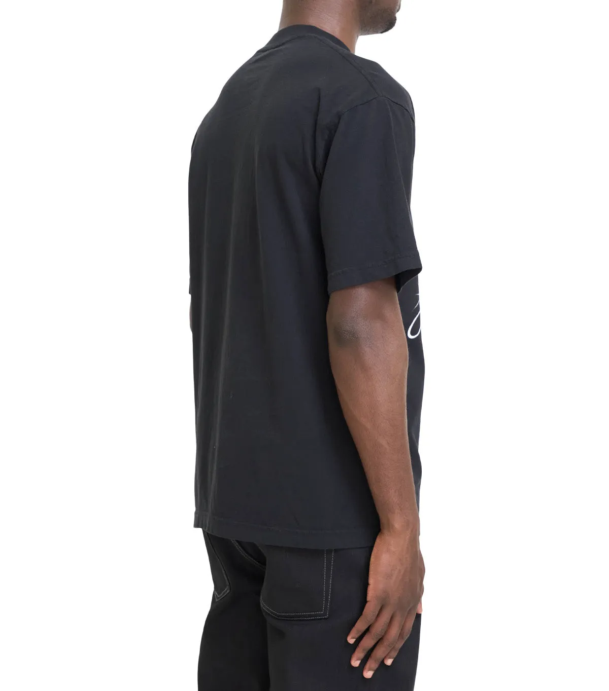 Badfriend Jesus T-Shirt Black Downtown Cool Handmade Glow