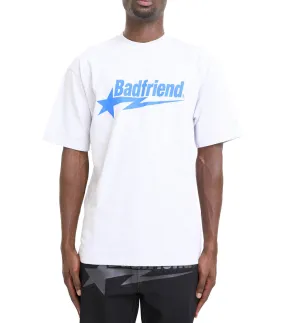 Badfriend Star Logo T-Shirt Heather Grey Festival Air