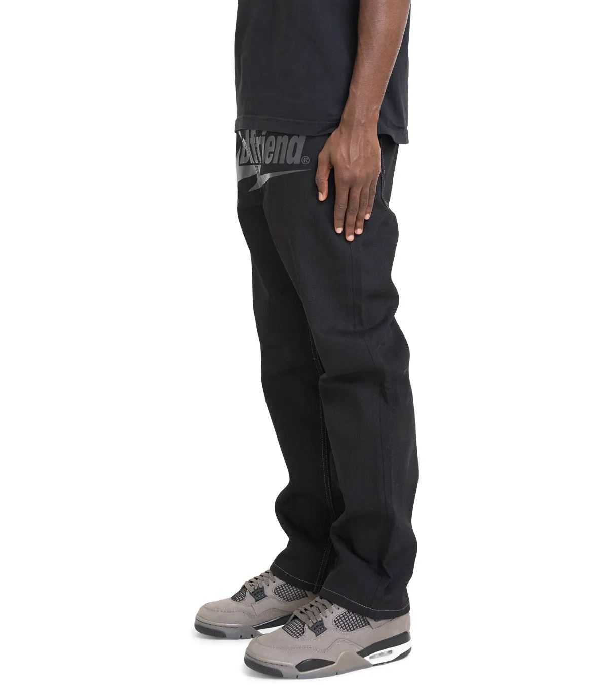 Badfriend Star Pant Black Charcoal SmoothEdgeTrim