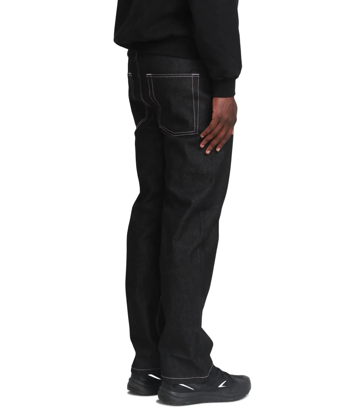 Badfriend Star Pant Black Pink Sustainable Manufacturing Lift Mode
