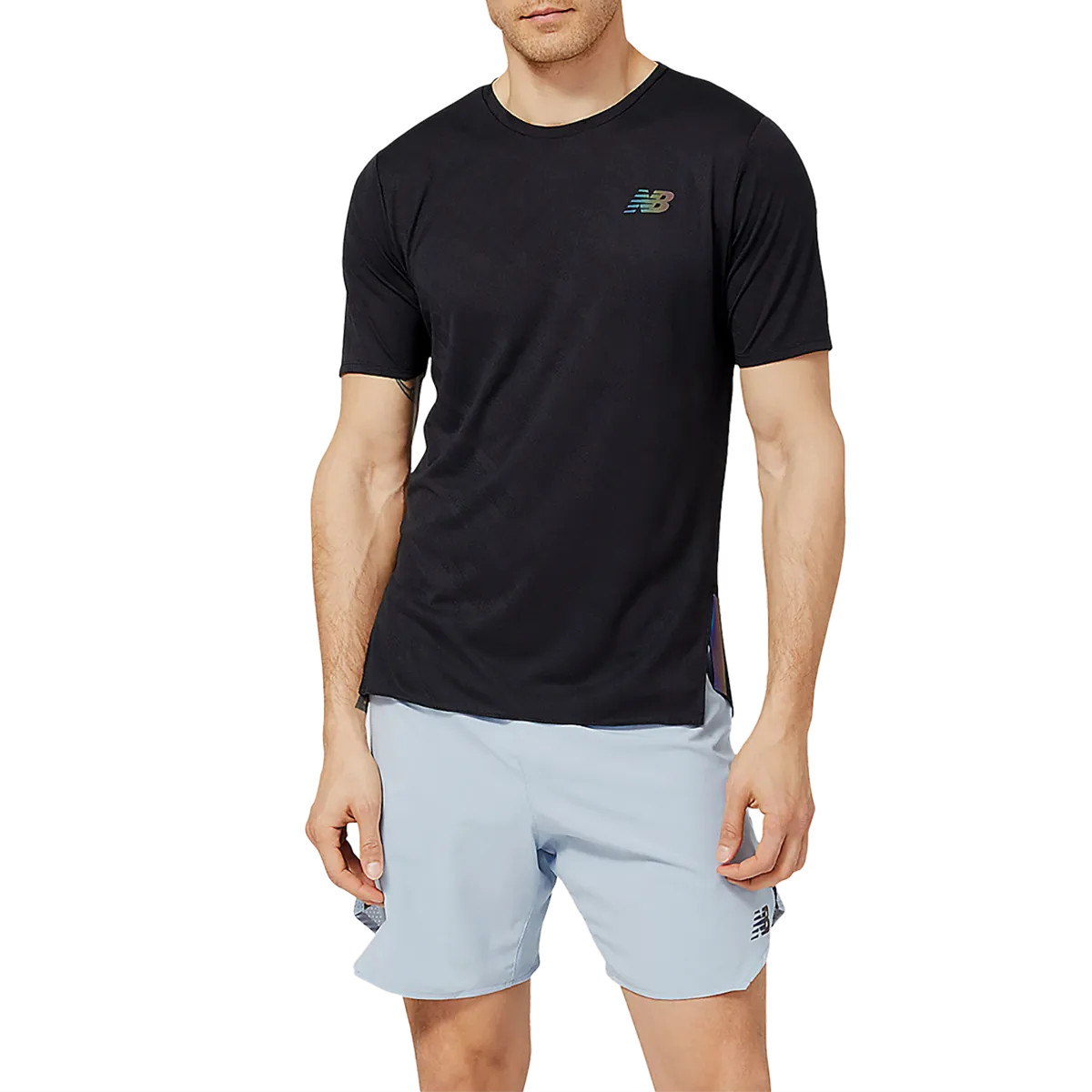 High Performance Fit For All Men's Q Speed Jacquard Short Sleeve