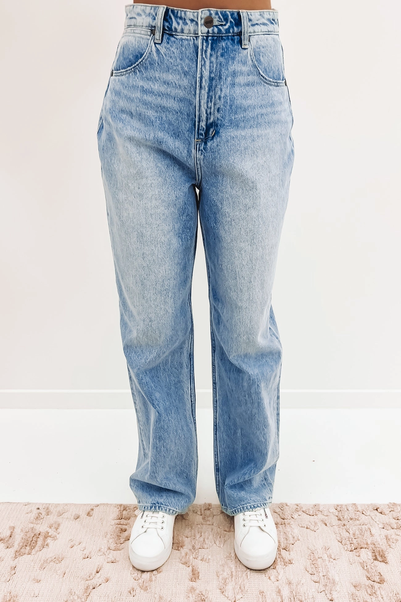 Bella Baggy Relaxed Jean Peninsula Blues Sustainable Dye Methods