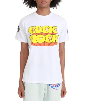 Bianca Chandon Glam Rock T-Shirt White Still Soul FlexSeamTechnology