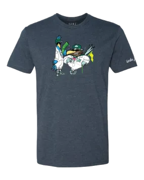 Mountain Cool Sustainable Base Birdie Juice Caddie Birds - Limited-Edition Shirt