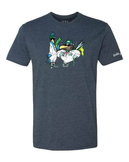 Birdie Juice Caddie Birds - Limited-Edition Shirt Hero Tale Sharp Edge