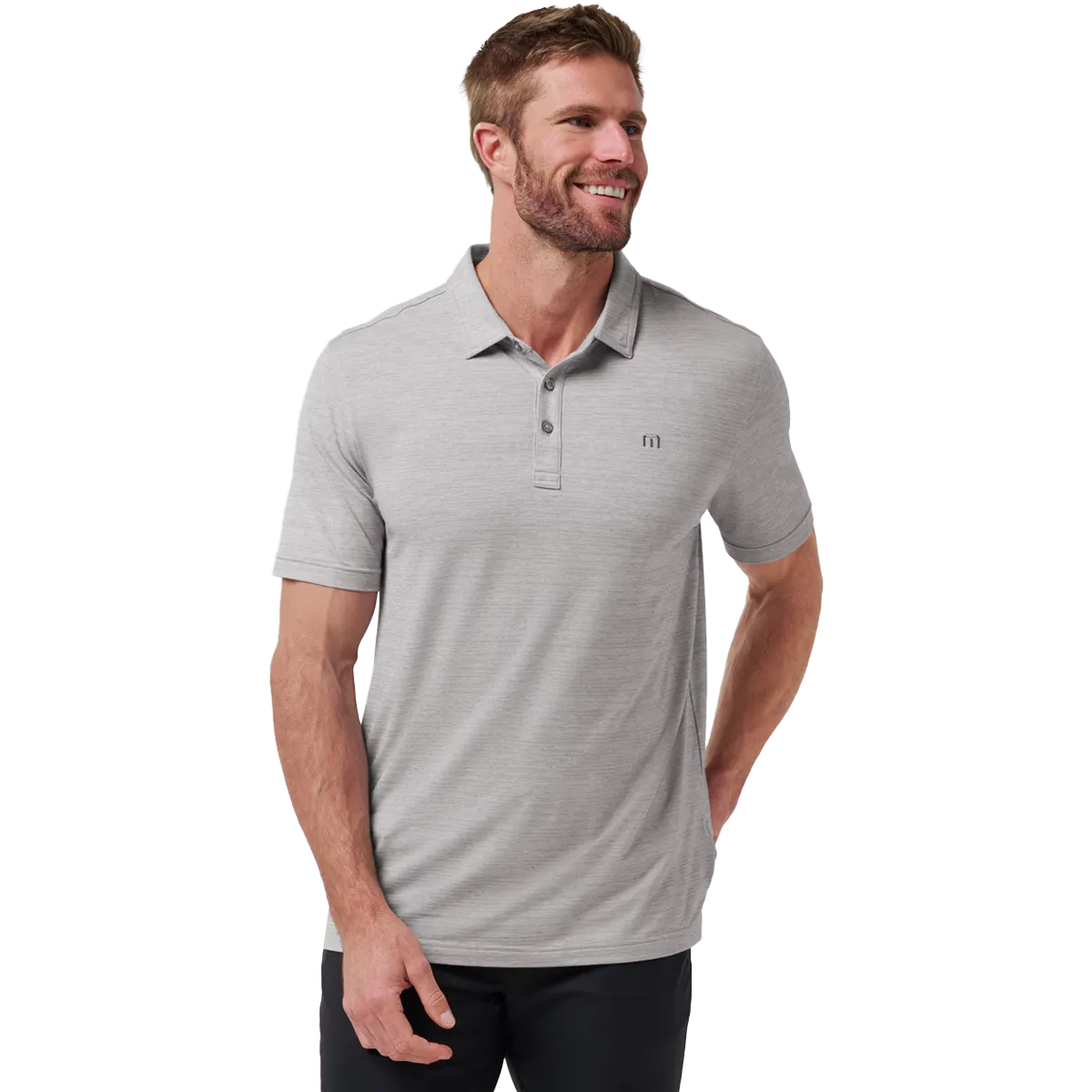 Men's Heater Polo Clear Mind