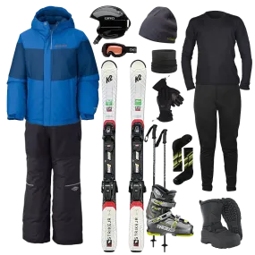 Love Core Columbia The Works Package w/ Bibs - Boy's Ski
