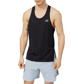 Men's Q Speed Jacquard Singlet Opaque Tone