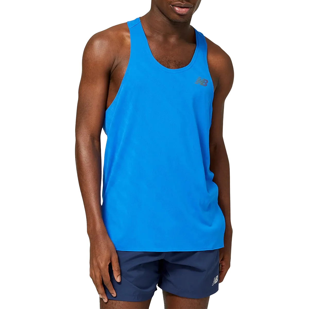 Men's Q Speed Jacquard Singlet Street Light LowProfile Design