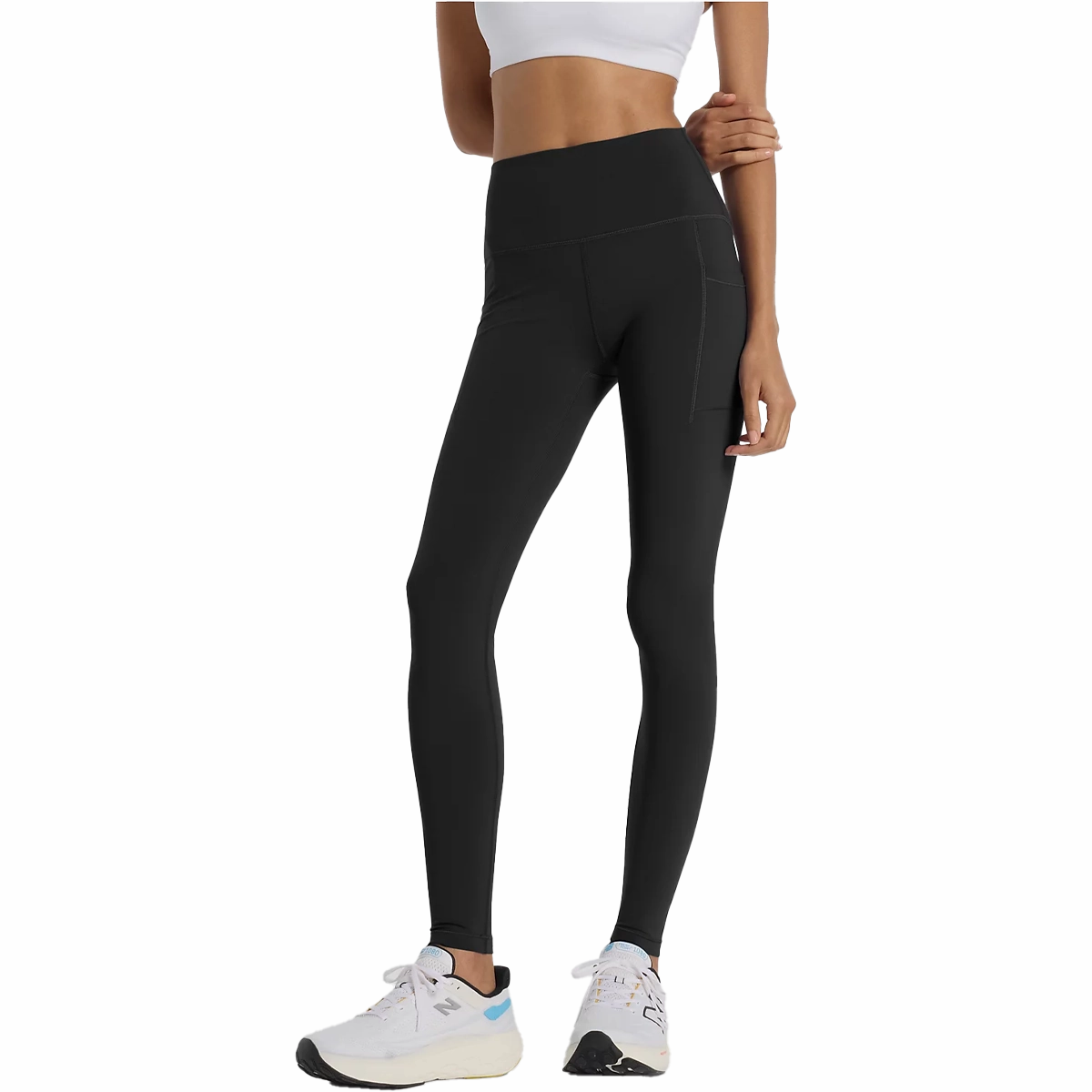 Women's NB Sleek Pocket High Rise Legging 27" Extra Soft Fitness Lover Light and Comfortable