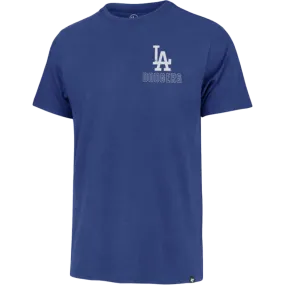 Handmade Glow Tech Edge Men's Dodgers Hang Back Franklin Tee
