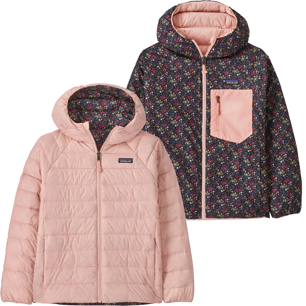 Metro Mode Basic Core Youth Reversible Down Sweater Hoody