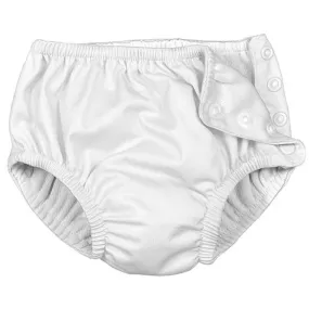Mesh Glow Light Flow Boys' Solid Snap Swim Diaper