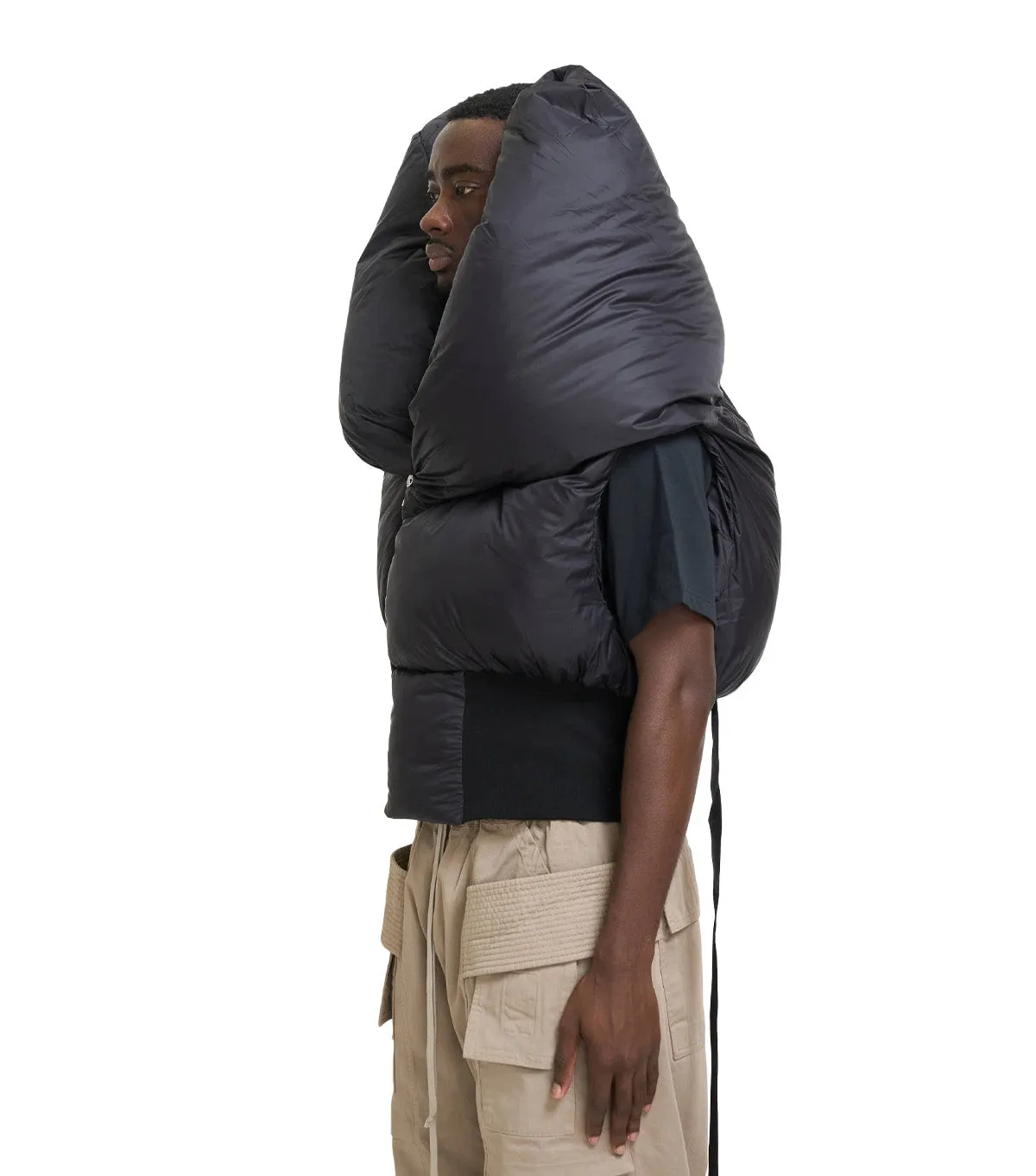 Rick Owens DRKSHDW Anubis Vest Black Global Glow
