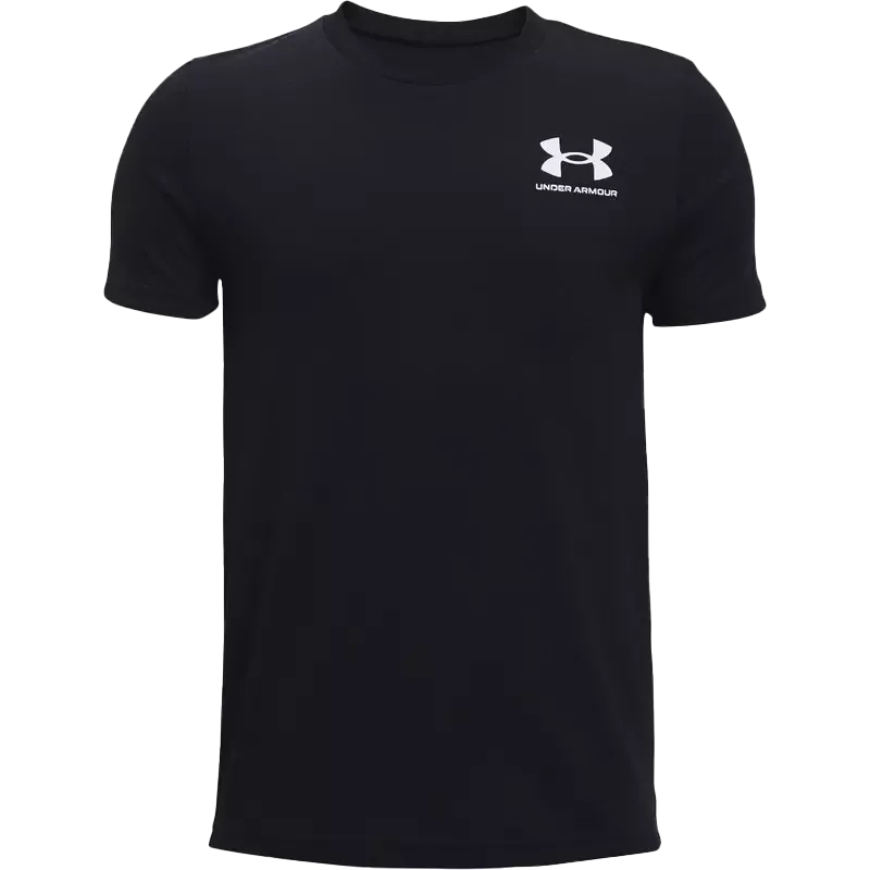 DWRCoatedFabric HighCompression Material Youth Sportstyle Left Chest Short Sleeve