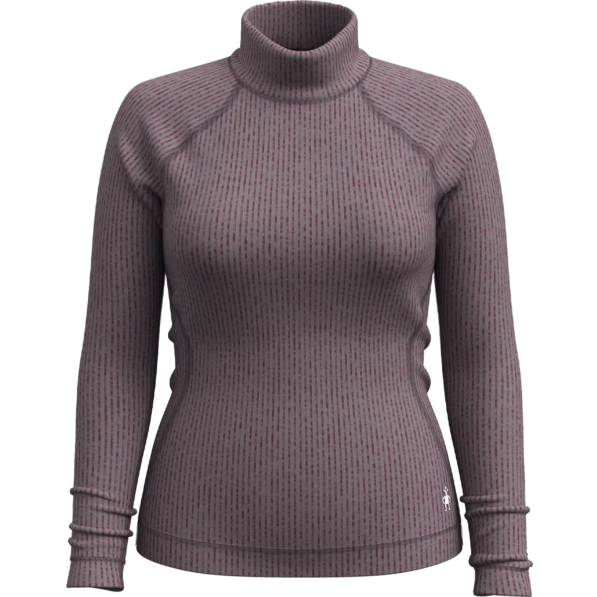 Hotel Style Women's Thermal Merino Rib Turtleneck