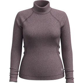 Hotel Style Women's Thermal Merino Rib Turtleneck