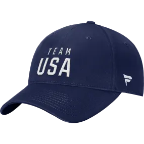 Team USA Structured Adjustable Snap Olympics '24 Art Glow ComfortWaistband