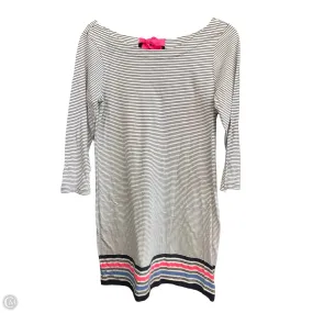 Elegant Layer Feminine empire waist dress Dress Casual Short By Lilly Pulitzer In Striped Pattern, Size: S
