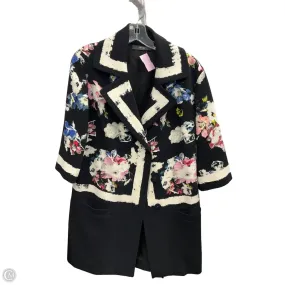 Sustainable Material Blend SeamlessConstruction Blazer By Per Se In Floral Print, Size: 6
