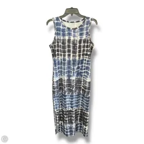 Dress Casual Midi By Shein In Blue, Size: S Polished Finish Midnight Mood