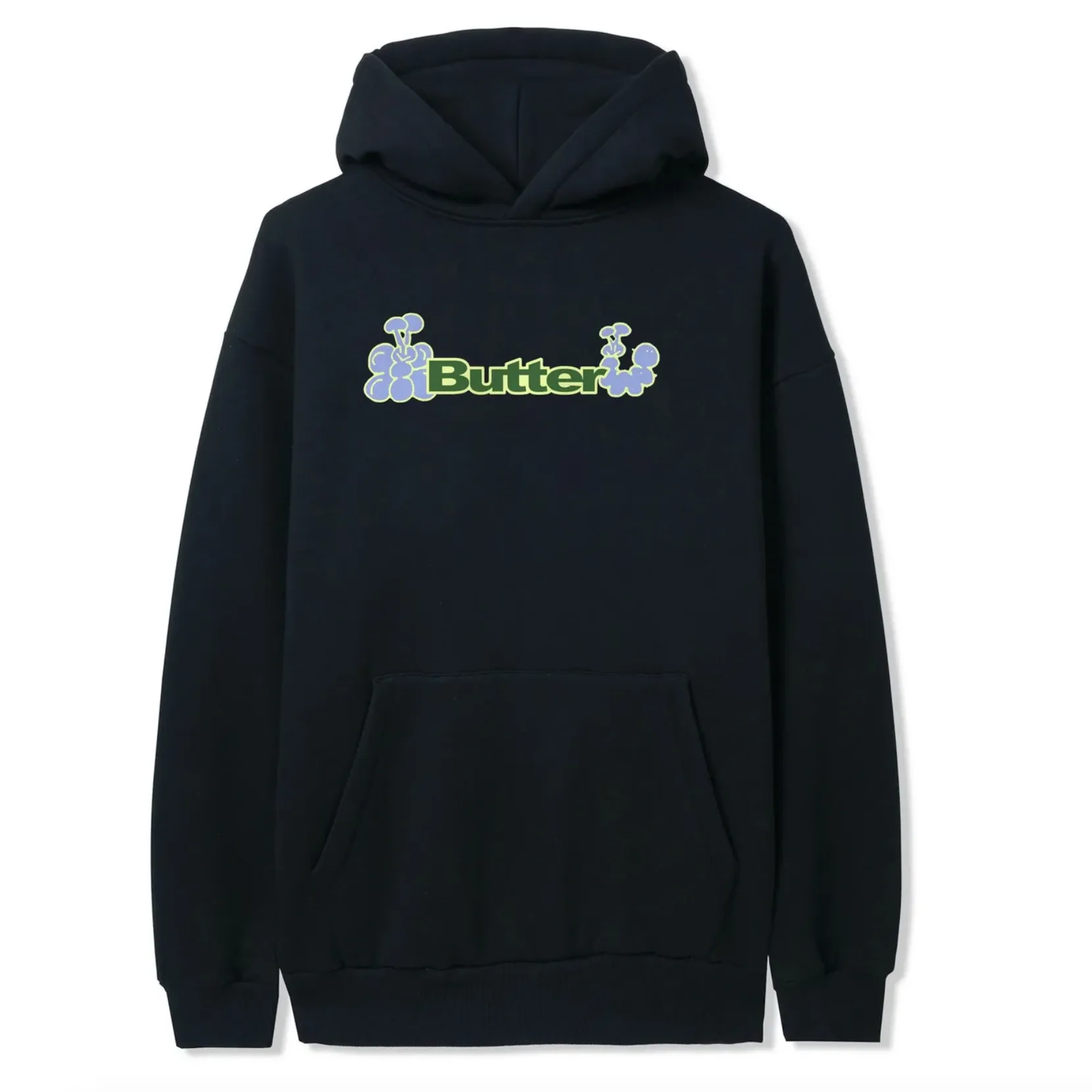 Lace - trimmed Butter Goods Bugs Logo Pullover Hoodie