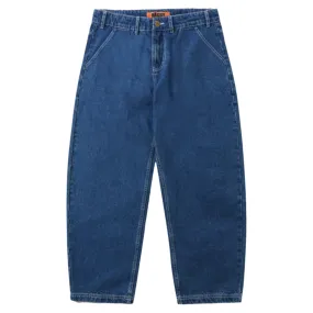 Butter Goods Scribble Denim Jeans Mid Blue Comfortable Experience