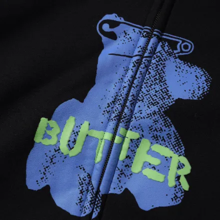 Butter Goods Teddy Zip-Thru Hoodie Collapsible Fine Tailoring