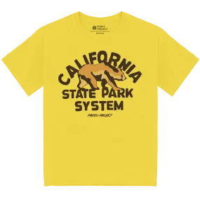 California State Park System Vintage Bear Logo Tee StretchFit RipstopFabric