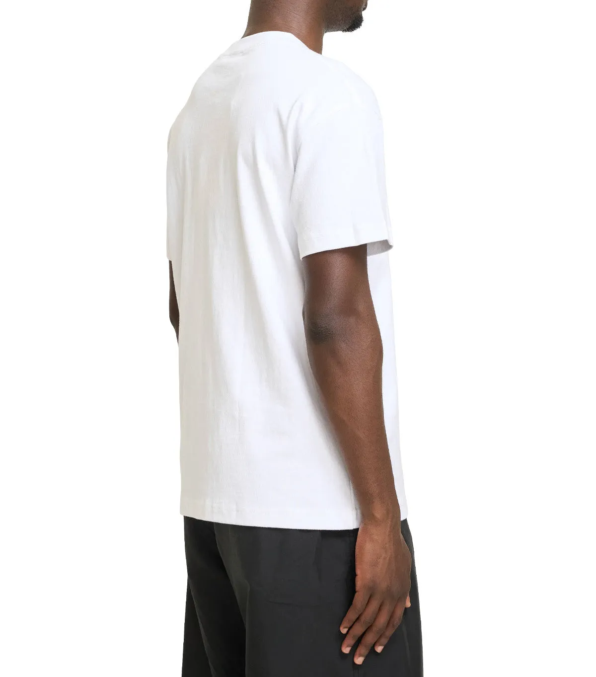 Carpet Company Misprint Cheetah T-Shirt White Ergonomic Pattern MinimalistStyle