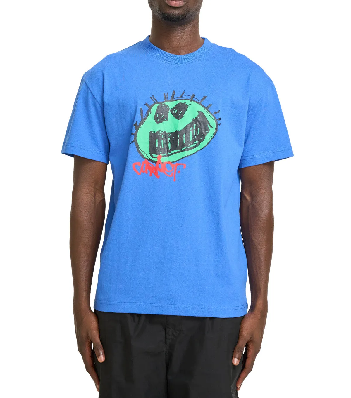 Carpet Company Smile T-Shirt Blue Ship Glow