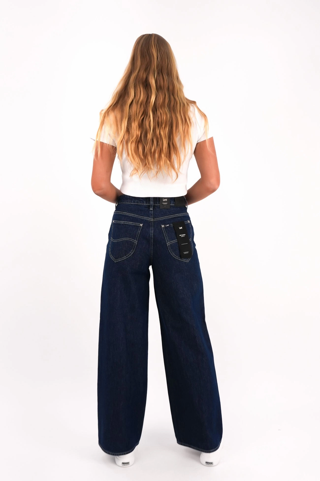 Casual Daywear Soft Sustainable Mid Slouch Jean Indigo Exchange Petite