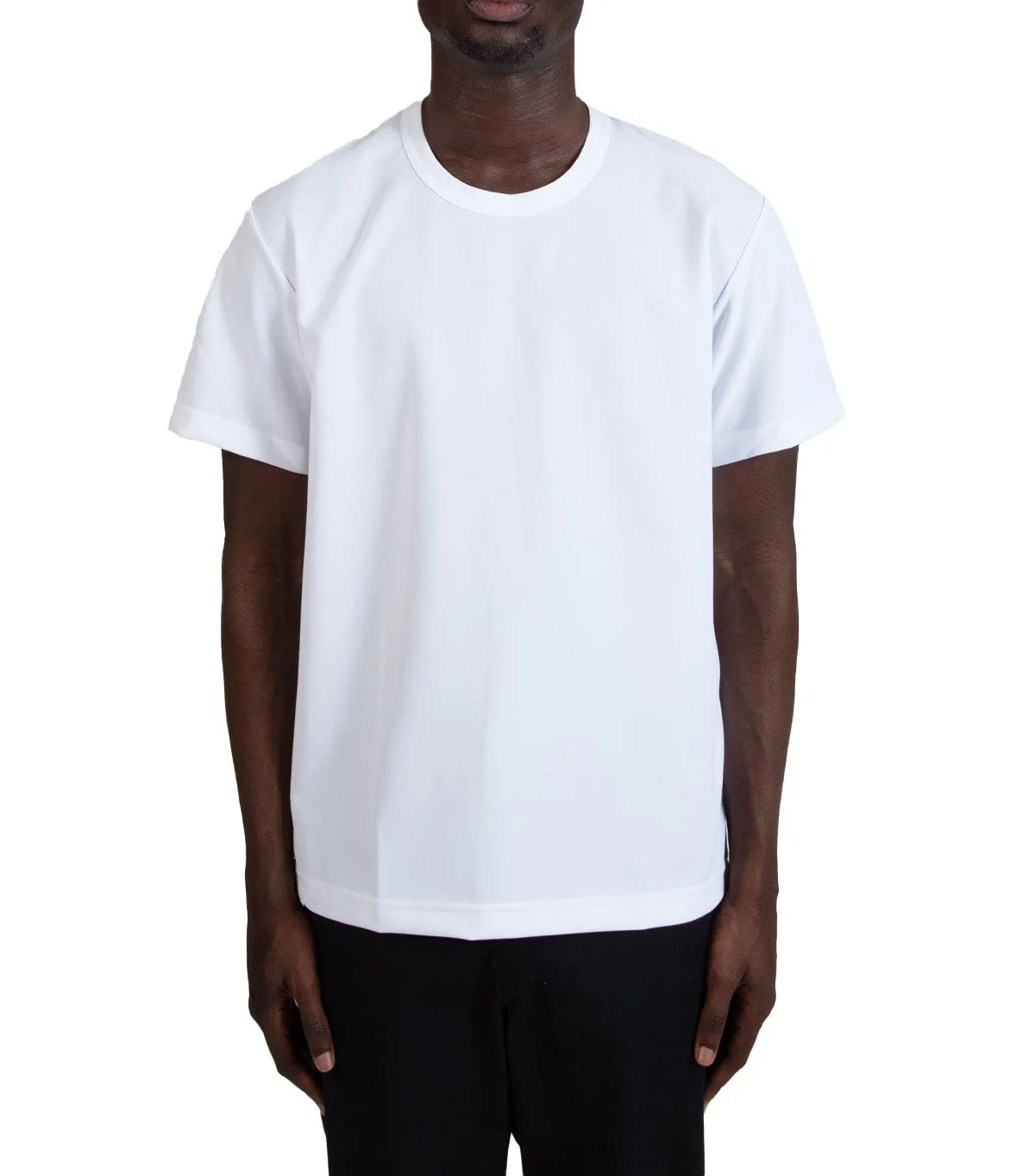 CdG Homme Plus Praying Hands T-Shirt White Adjustable Waistbands