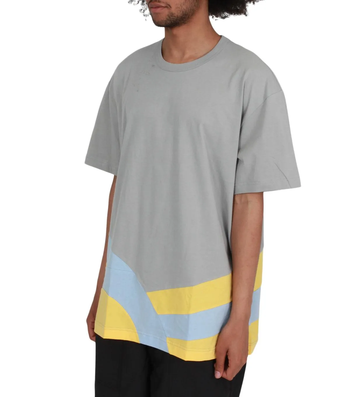 CdG Homme Plus T-Shirt Grey Multi Planet Glow