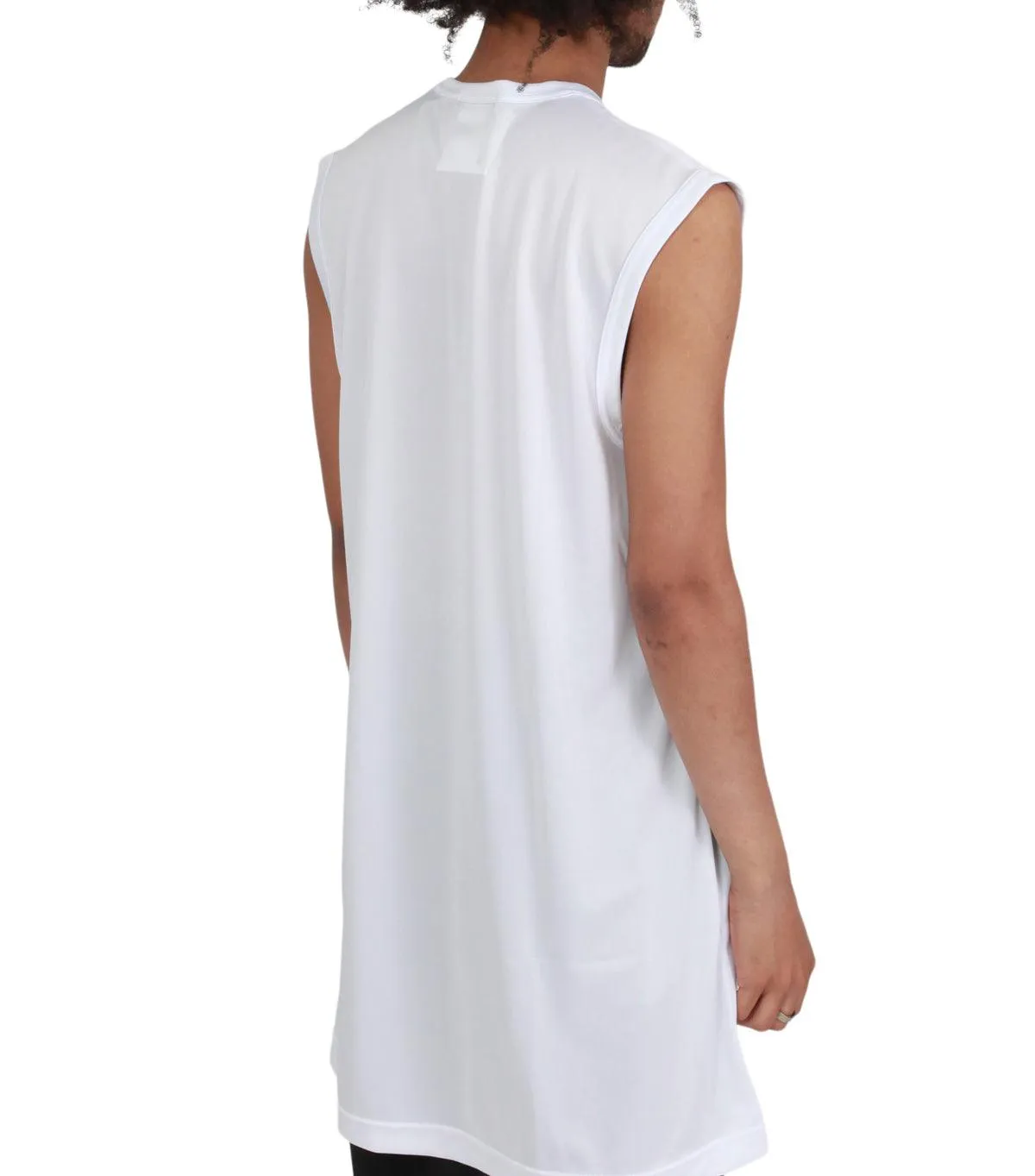 CdG Homme Plus Tank Top White Multi Virtual Fit MultiFunctional Pockets