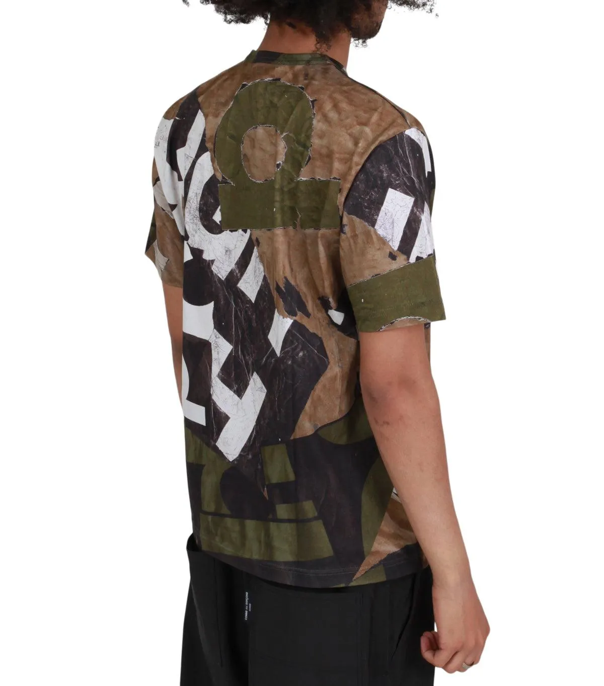 CdG Homme T-Shirt Tan Multi MultiPurposePockets Flash Look