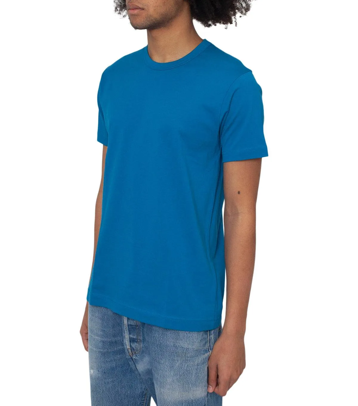 Myth Glow CdG SHIRT Rear Logo T-Shirt Blue
