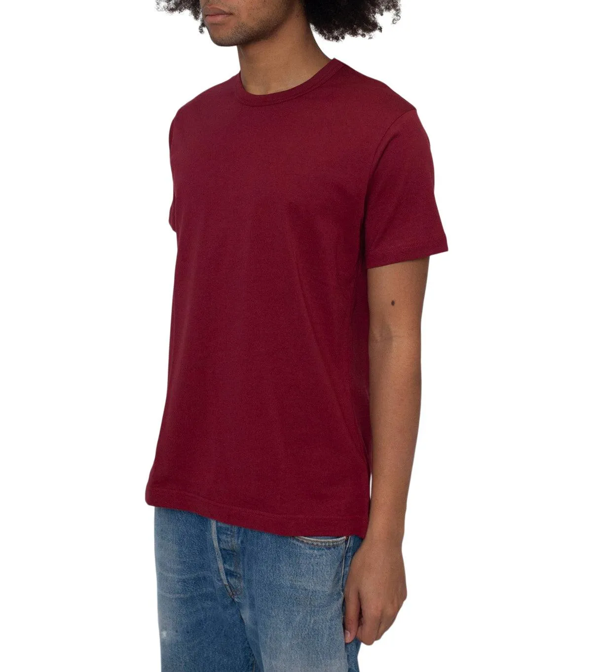 Road Soul Travel Proof CdG SHIRT Rear Logo T-Shirt Burgundy