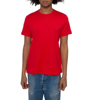 Star Soul Thermal regulation CdG SHIRT Rear Logo T-Shirt Red