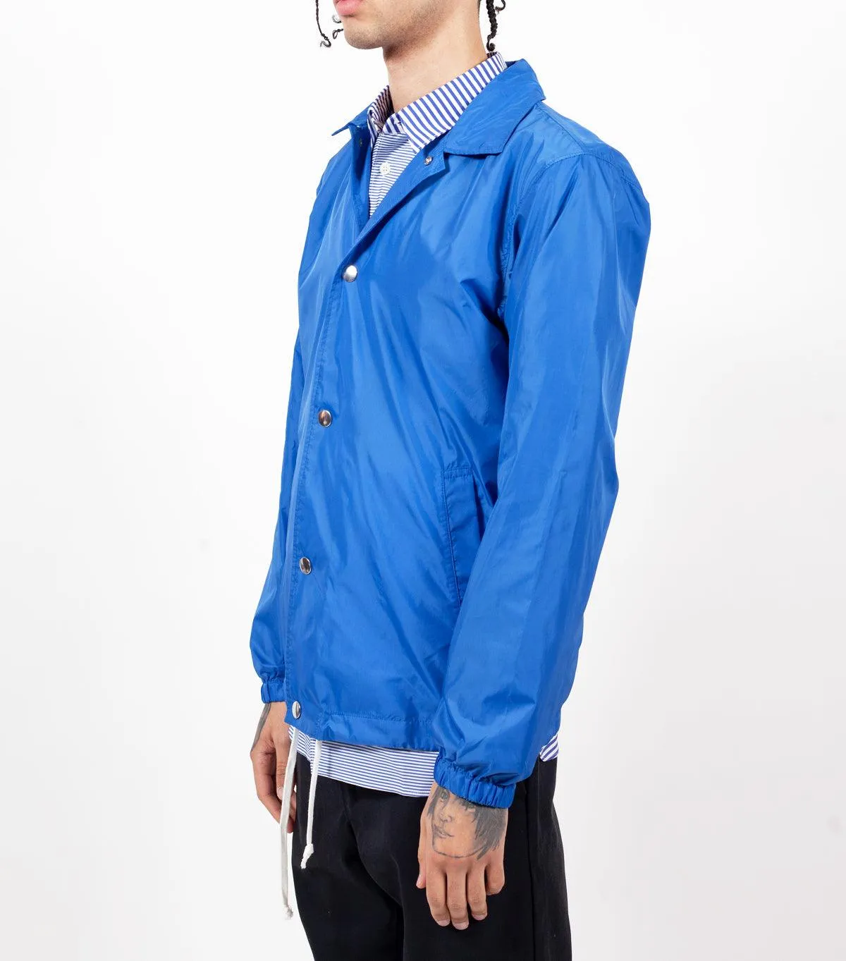 World Glow AntimicrobialTreatment CdG SHIRT Woven Jacket Blue