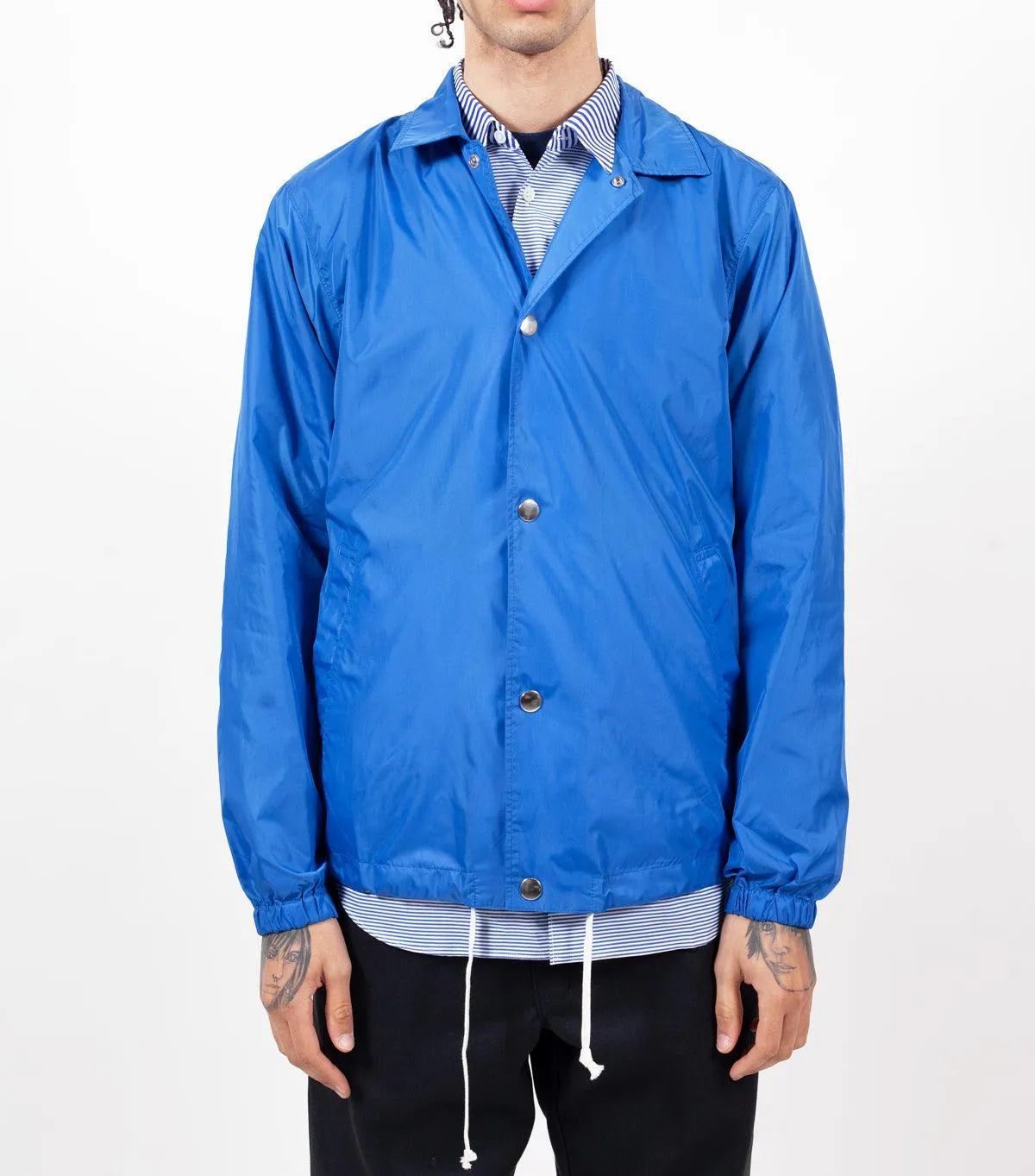 Ultraviolet Protection CdG SHIRT Woven Jacket Blue