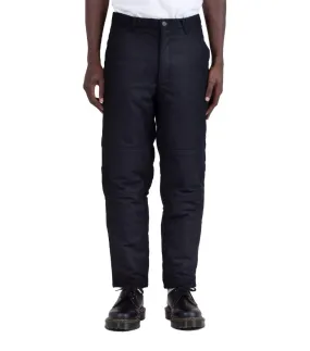 AntiStaticMaterial CdG SHIRT Woven Workwear Pants Black