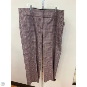 Pants Dress By Lane Bryant In Plaid Pattern, Size: 20 Training Wear
