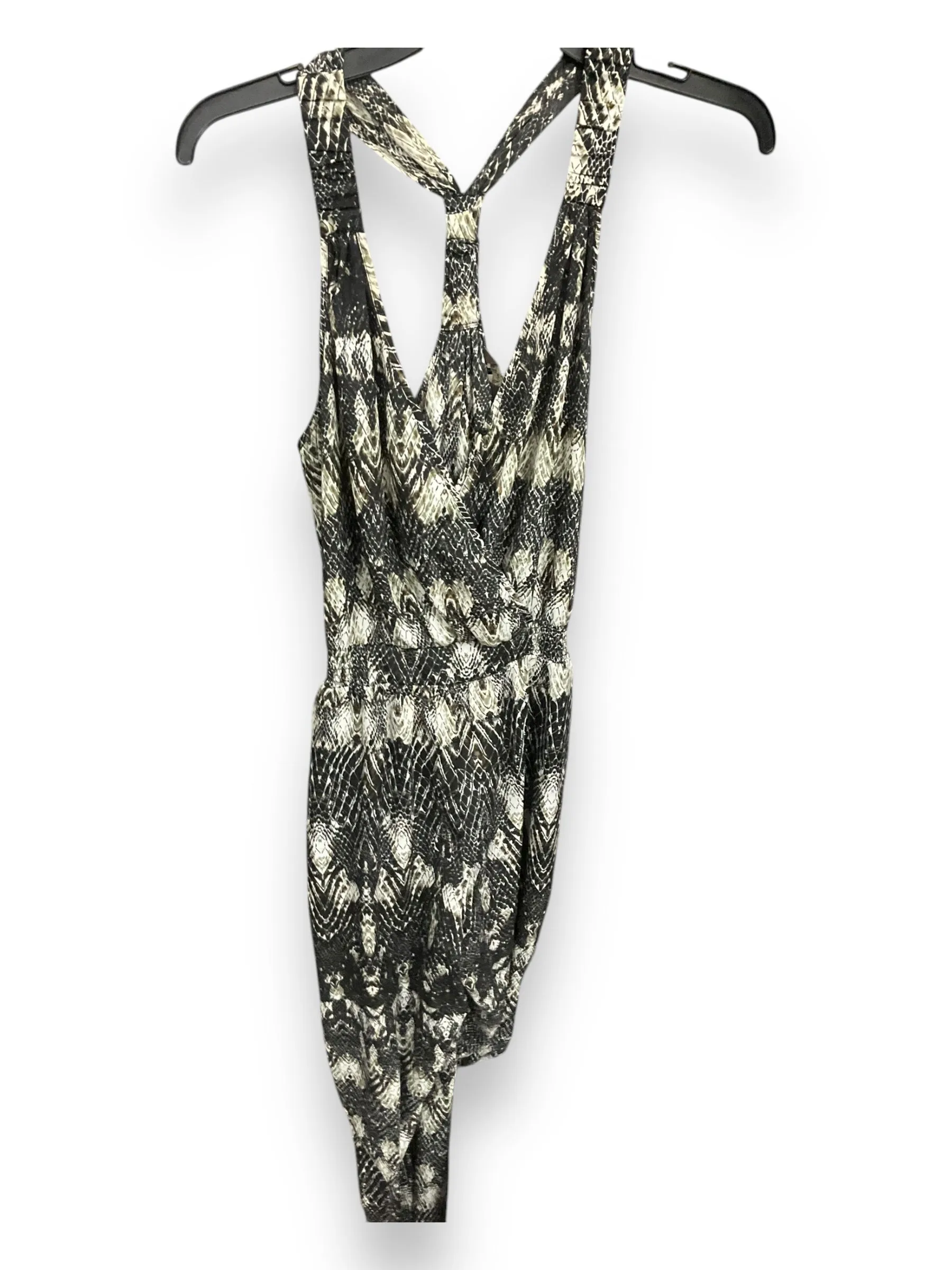 Jumpsuit By Charlie Jade In Snakeskin Print, Size: S Smooth Surface Clean Fit