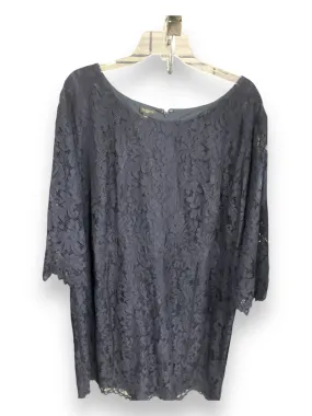 Chilly Comfort Dress Casual Midi By Talbots In Blue, Size: 24