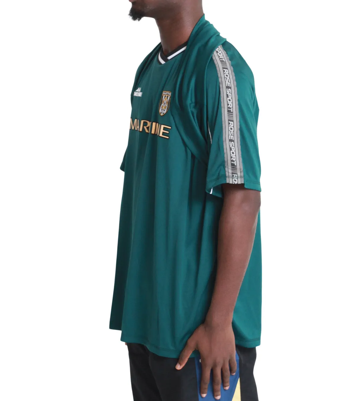 Spirit Glow Flight Fit Martine Rose Celebration Football Top Green