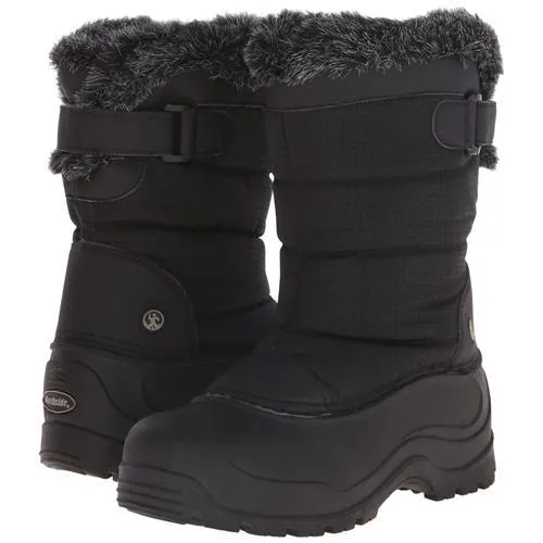 Water Soul DoubleLayeredHem Women's Snow Boots